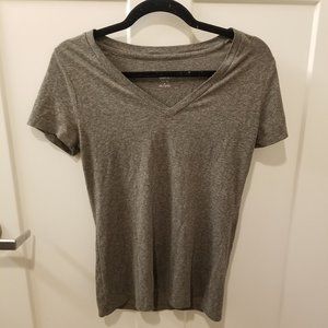 RESERVED - Mossimo Basic Grey V Neck T-shirt - Size M